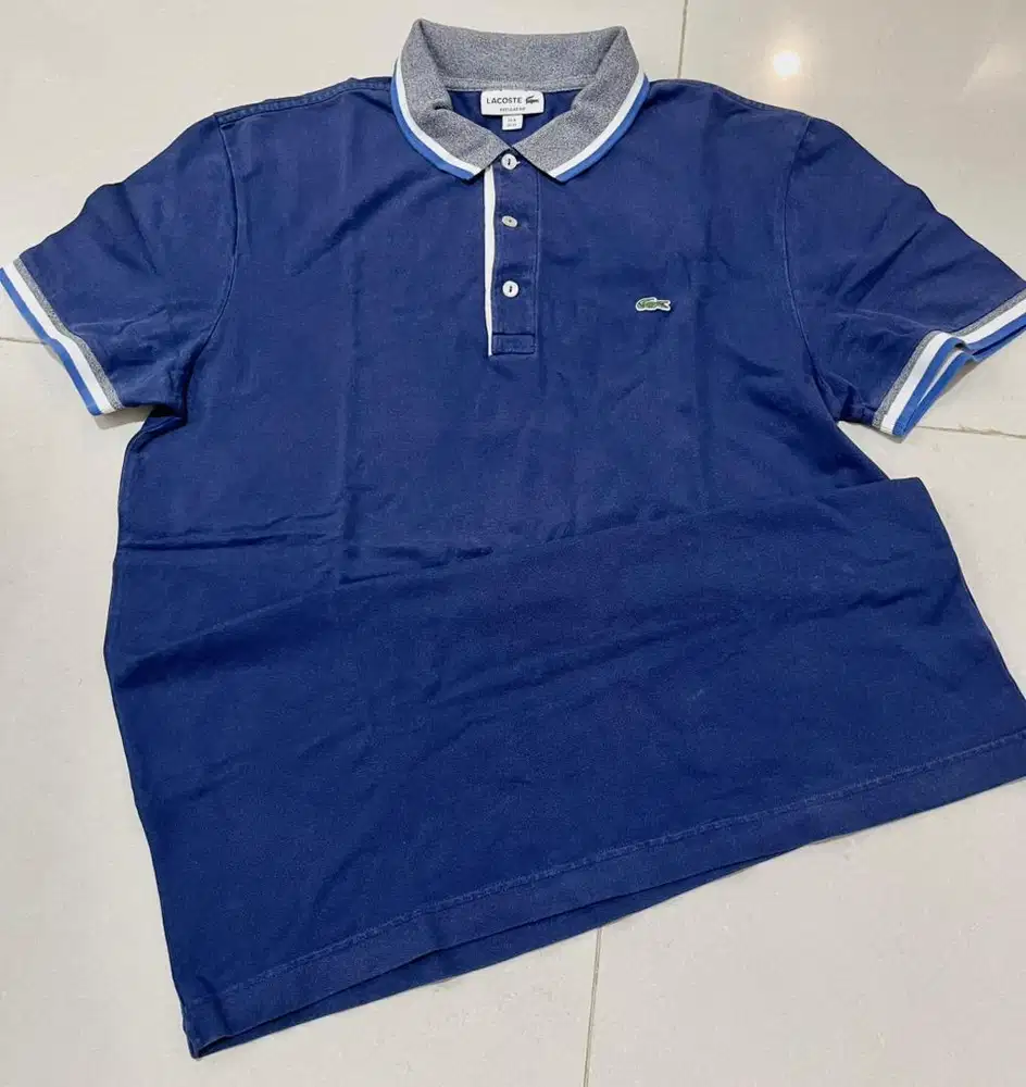 Poloshirt pria•lacoste ori•lacoste preloved•kemeja laki laki•baju pria