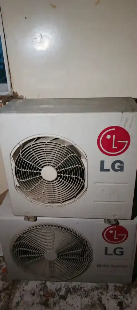 AC LG DUAL INVERTER 1/2 PK DAN LG BIASA 1/2 PK