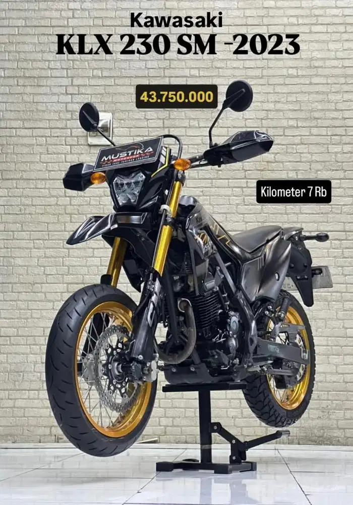KM 7rb‼️ Kawasaki KLX SM 230 2022 Kondisi Grade A - Zaky Mustika