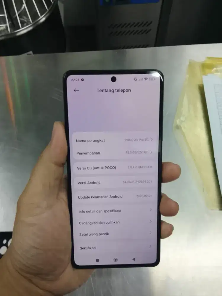 Poco x5 pro 5G ram 8/256