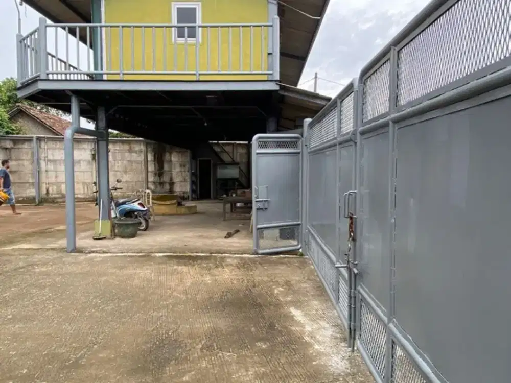 Gudang Siap pakai dilegok lokasi strategis