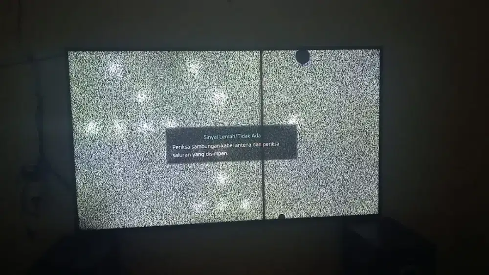 Jual tv Samsung 55in mines tompel garis idupnya lama