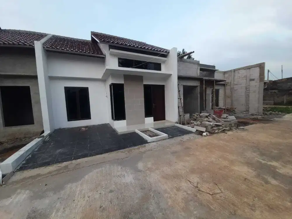 Rumah cluster 1lantai unit ready stok lokasi dekat le LRT jatibening