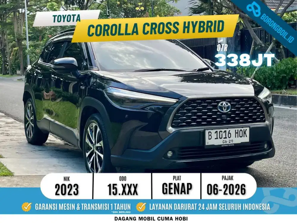 Corolla Cross hybrid 2023 PEMAKAIAN 2024