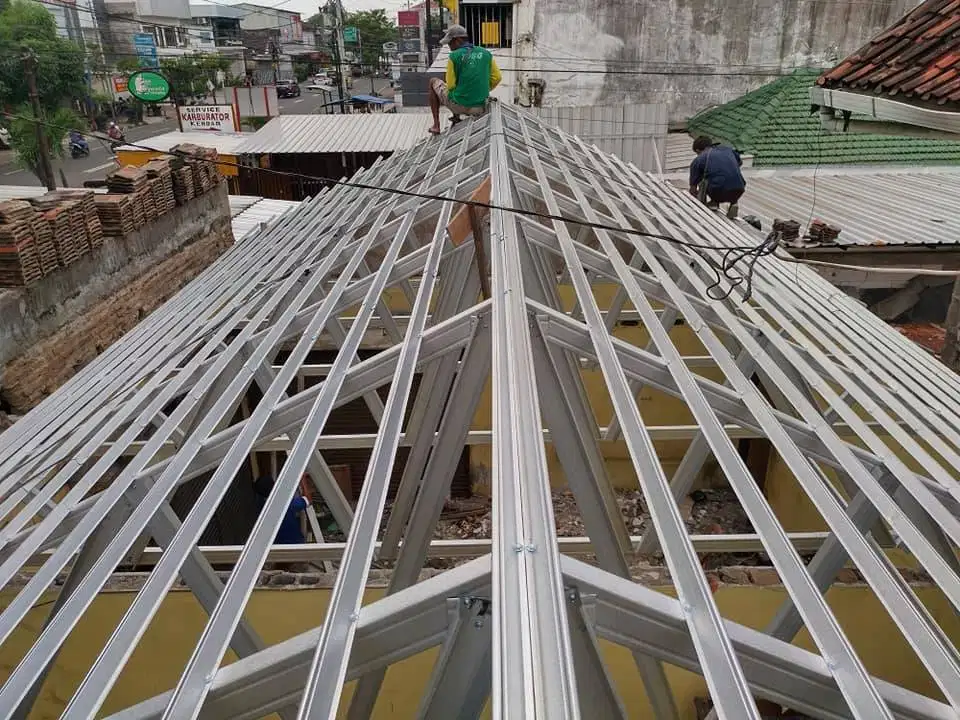 Baja Ringan BIMA TRUSS Ahlinya Renovasi Atap Rumah
