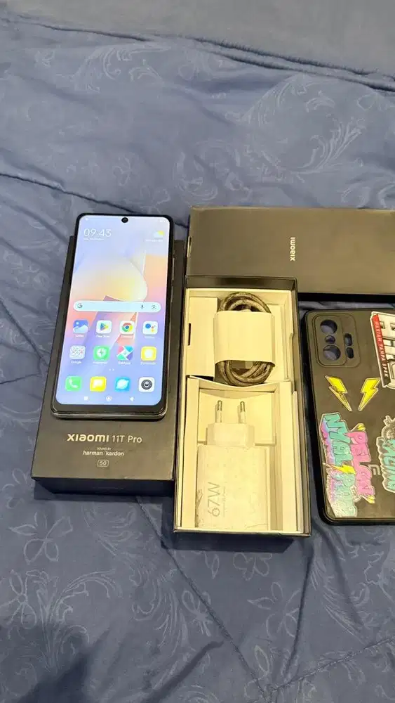 Dijual Xiaomi Mi 11T Pro Blue 5G 8/256GB Resmi Lengkap