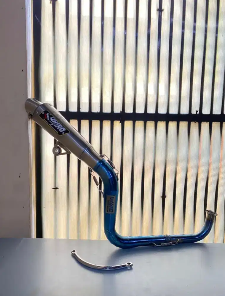 Knalpot aerox old shijiro wrc