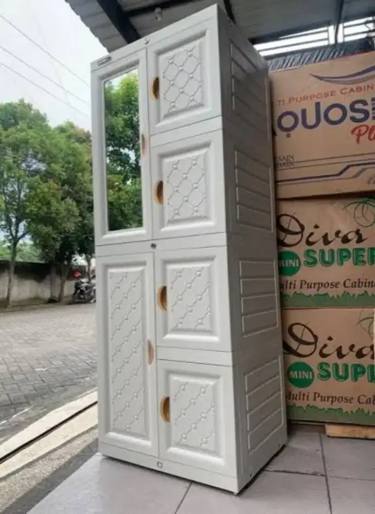 Ready lemari susun plastik