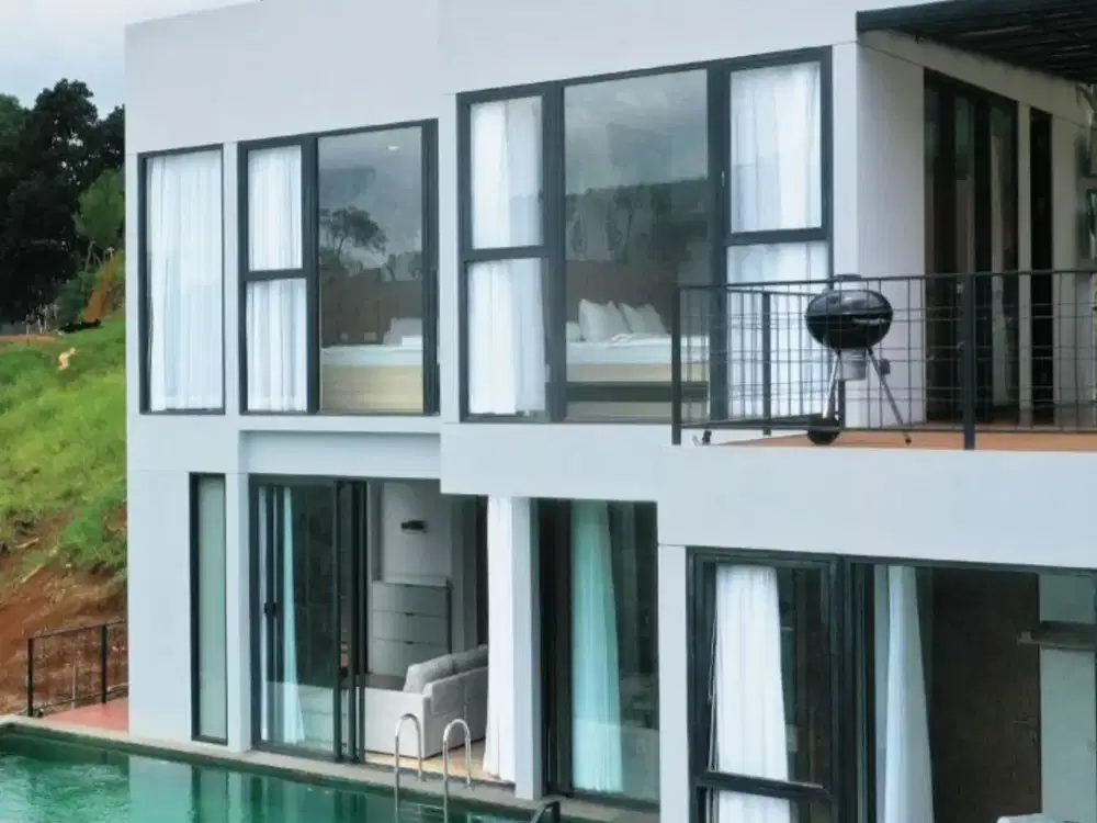 Dijual Rumah Villa di Dago Atas full furnish lokasi favorit