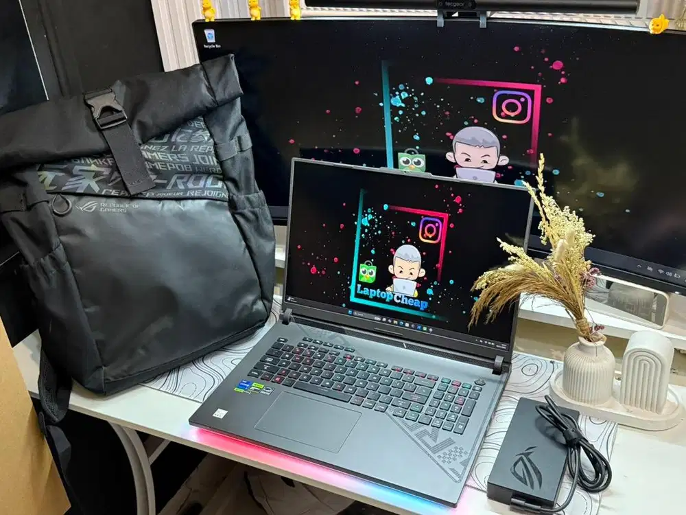 Asus ROG Strix G18 i7 13650HX RTX 4060 2.5K 240Hz x Legion Tuf Loq Msi