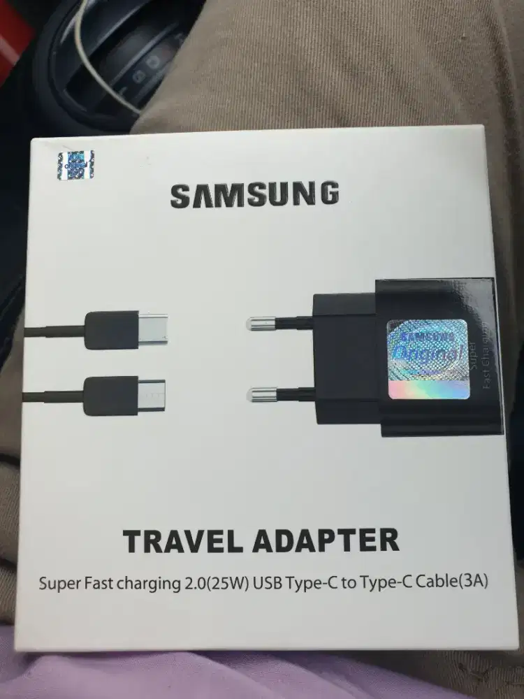Charger Samsung Original 25 Watt Super Fast charging C to C