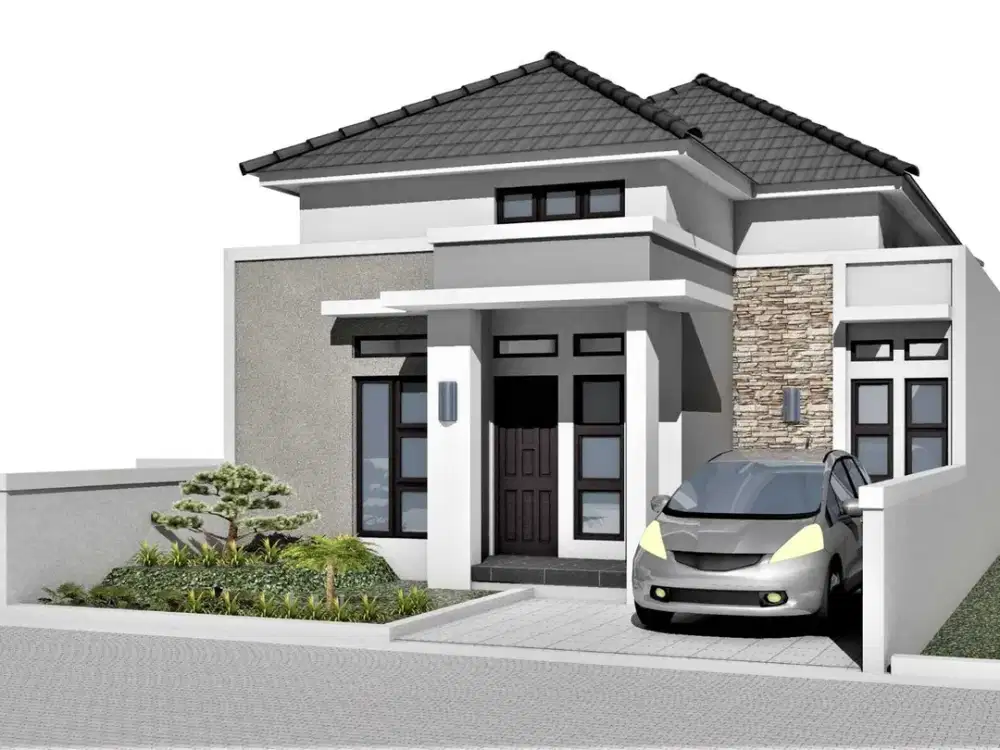RUMAH MODEREN DAN MEWAH DI SUMBER SOLO READY SHM