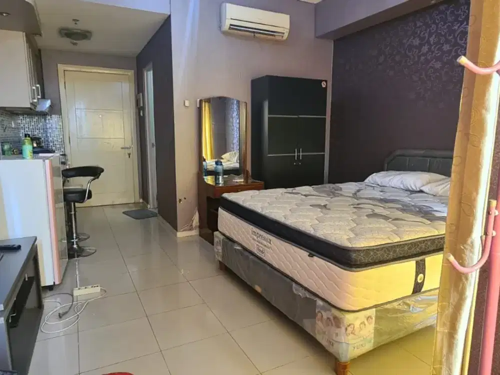 Jual Apartemen Studio Cosmo Terrace Siap Huni FF dekat Thamrin City