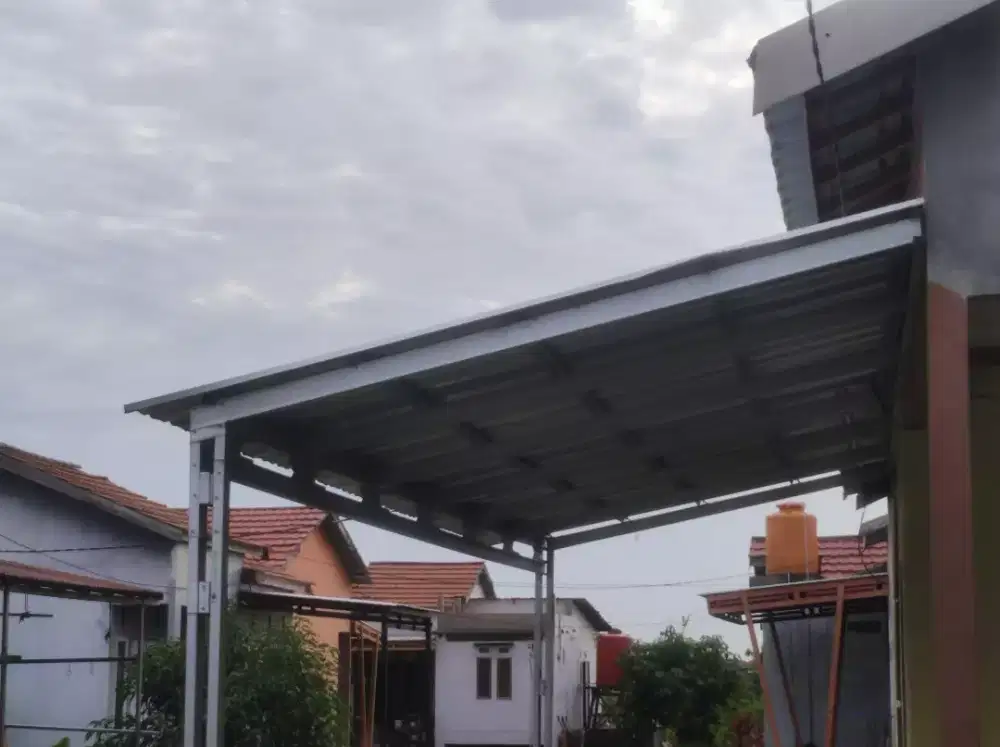 Kenopi dan pagar rumah bajaringan harga 170rb permtr sama bahannya