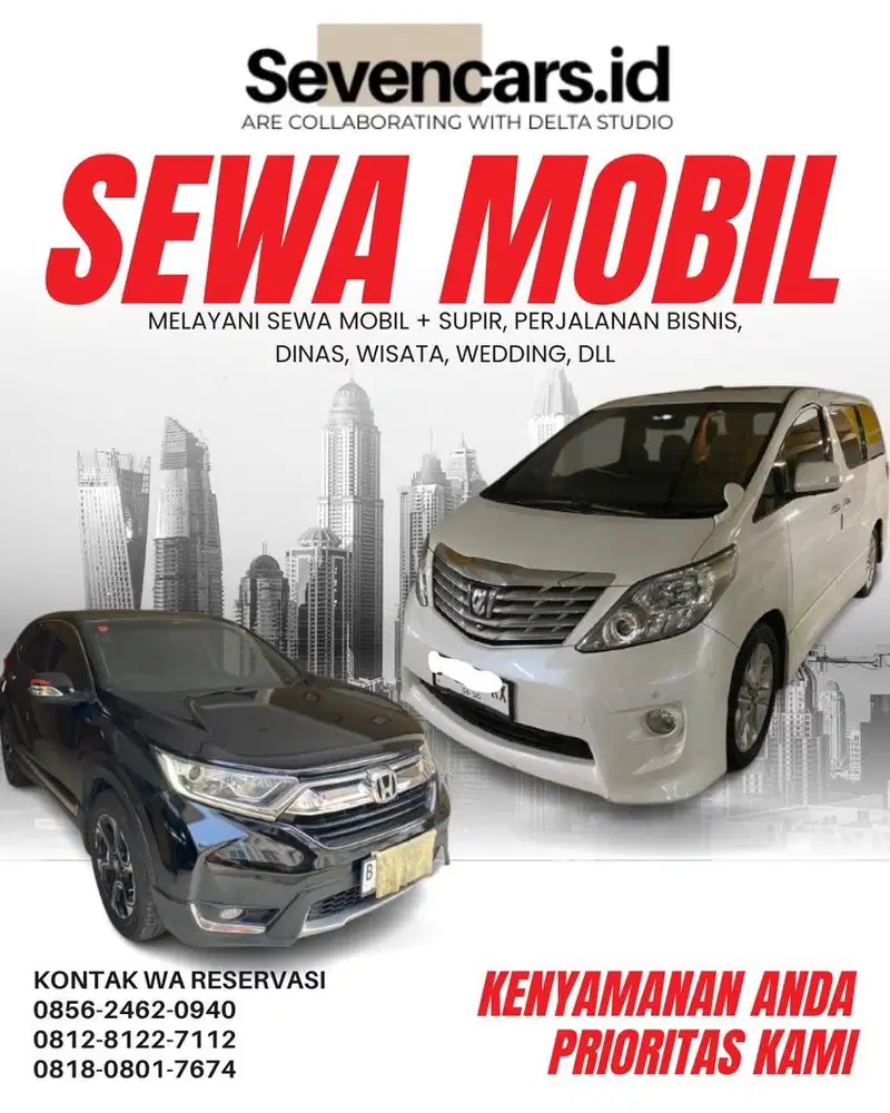 Rental Alphard & Crv Harian + Supir Jakarta