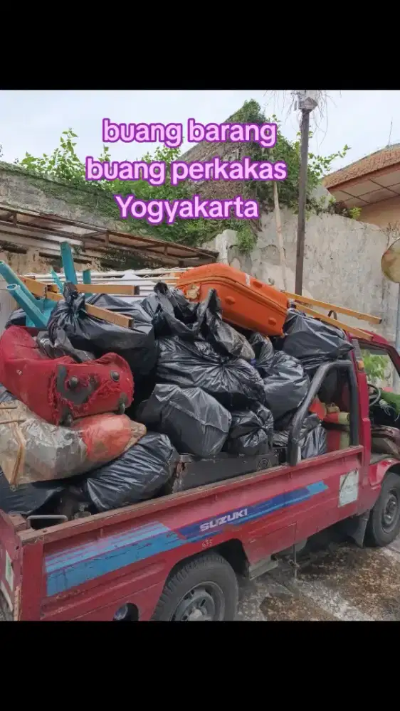 Jasa buang barang apa saja Yogyakarta