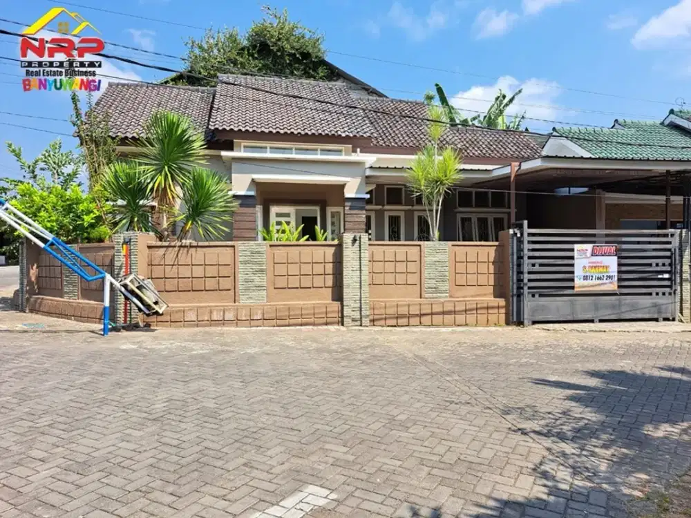 Dijual Rumah Hook Exclusive Siap Huni Dekat Banyuwangi Park