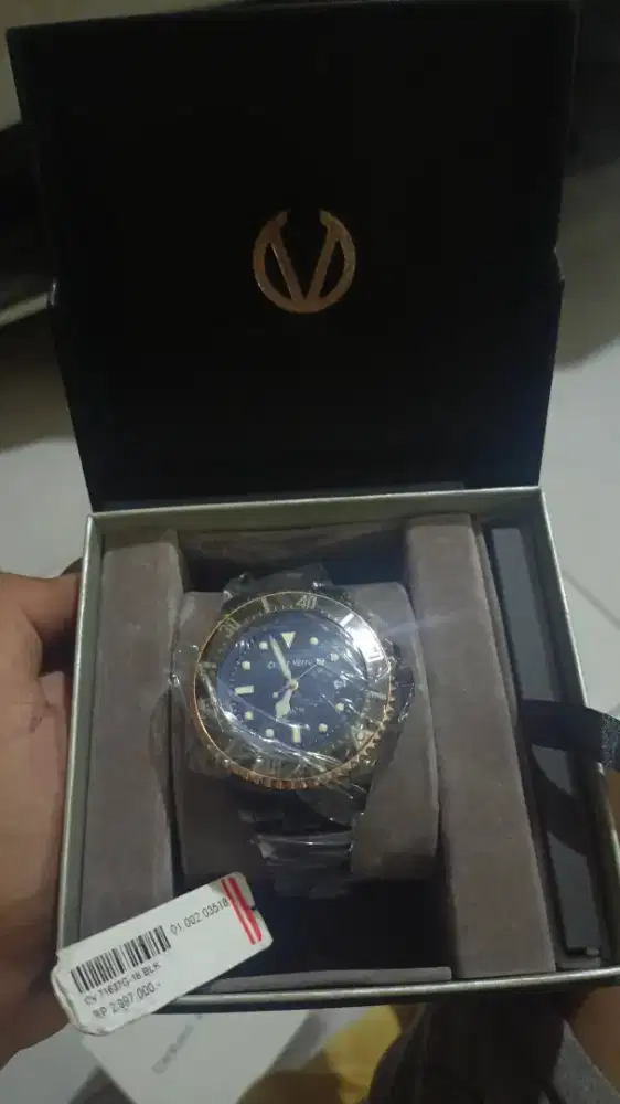 Jam Tangan Christ Verra CV 71637-18 BLK