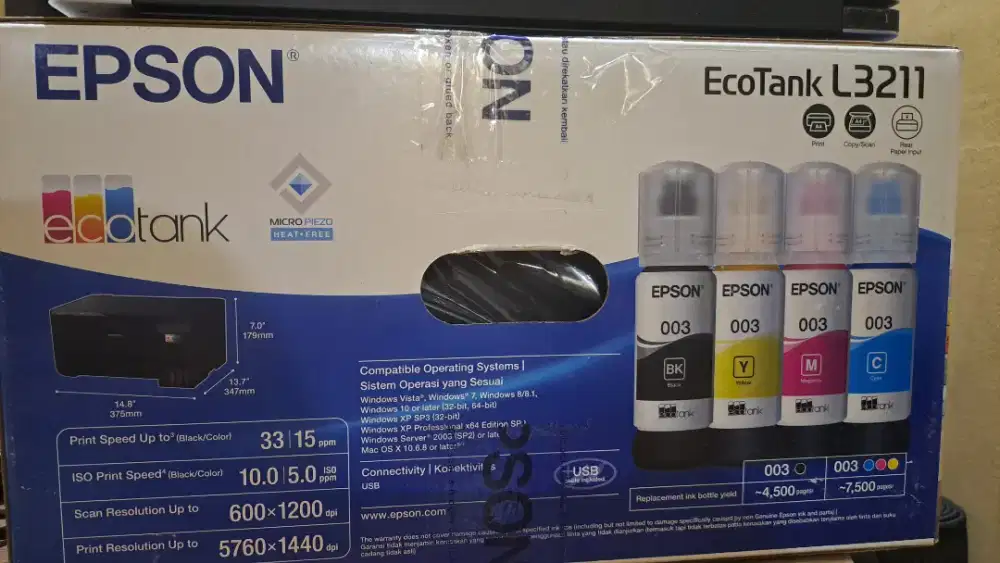 Printer Epson L3211 Baru