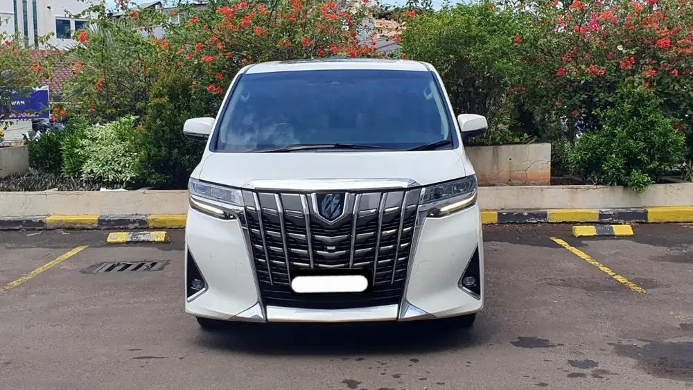 Km23rb toyota alphard g atpm tss 2023 putih sunroof pajak panjang
