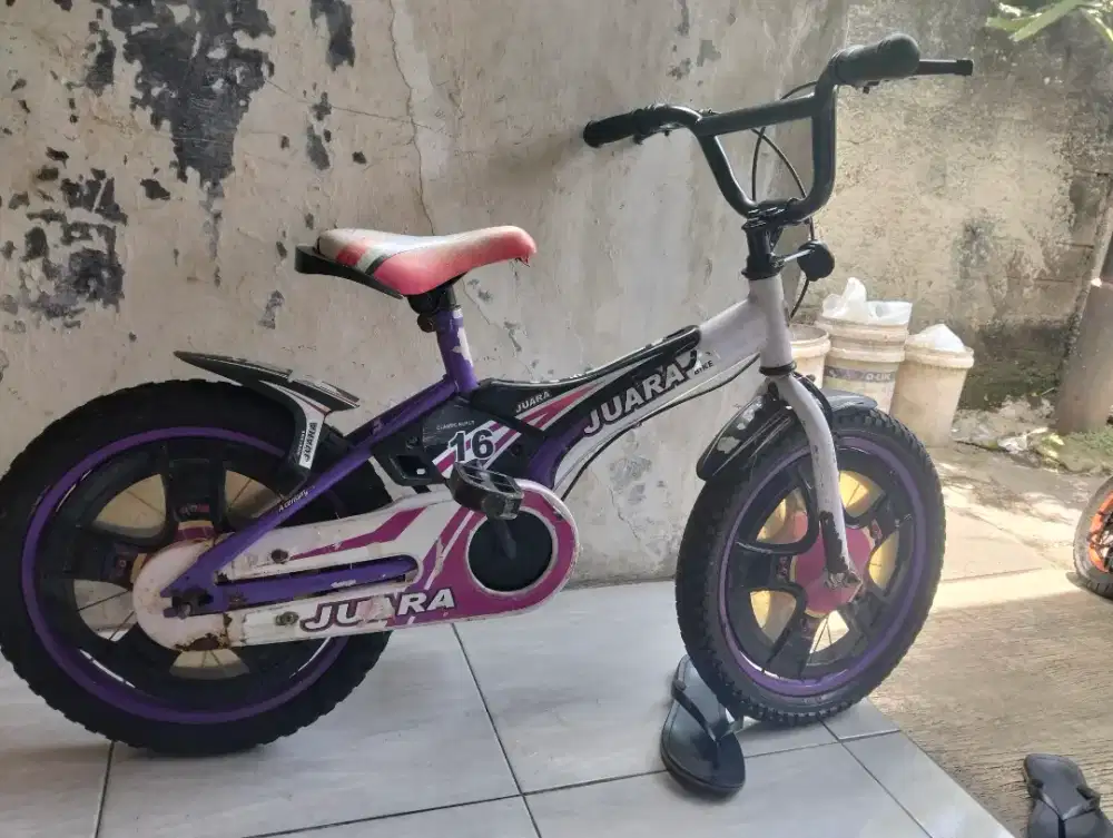 Jual Sepeda bekas juara UK 16 siap pakai Cijantung Jakarta Timur