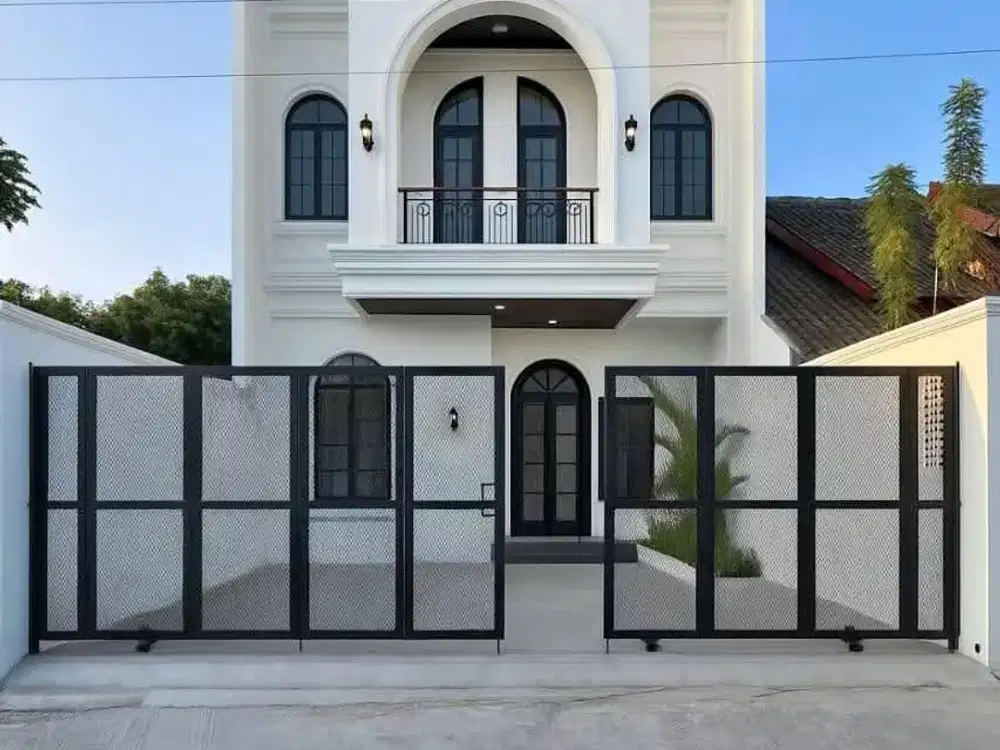 RUMAH MEWAH KAWASAN ELIT MEDAN BARU FREE AC AIR PANAS FURNITURE