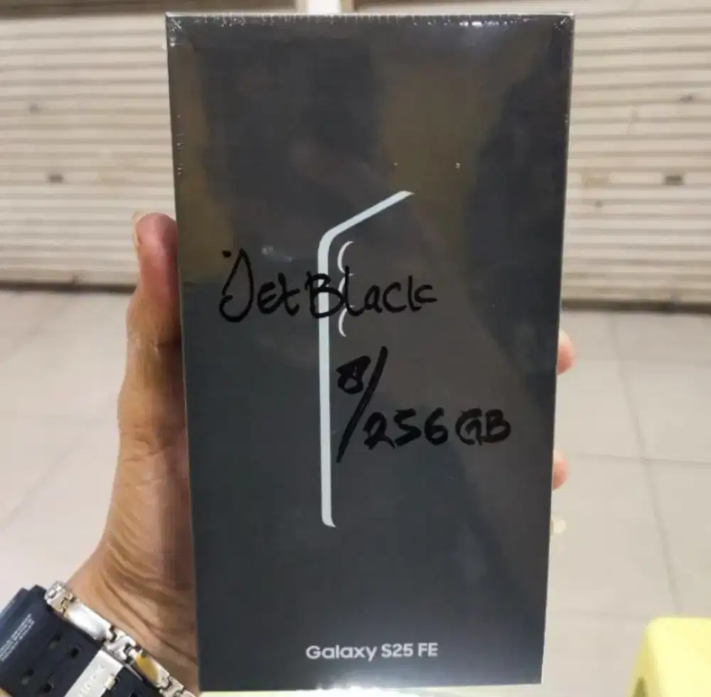 Samsung Galaxy S25 FE 8GB+256GB Jet Black BNIB Garansi Resmi SEIN