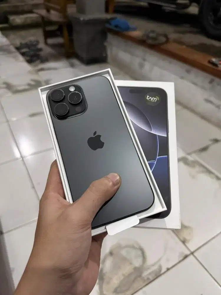 iPhone 16 Pro Max 256gb Black iBox Mulus Fullset