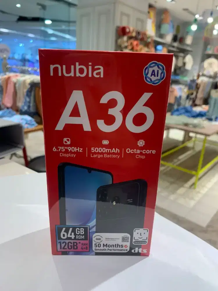 HP Nubia Baru Segel