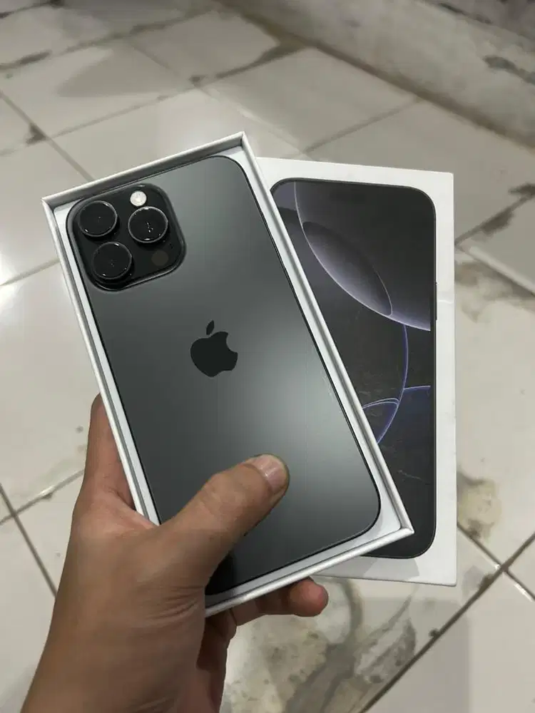 iPhone 16 Pro Max 256gb Black Inter Fullset