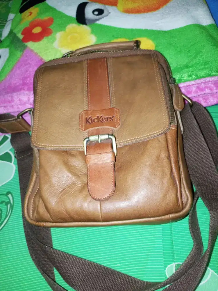 Tas kulit ORI merk Penendang