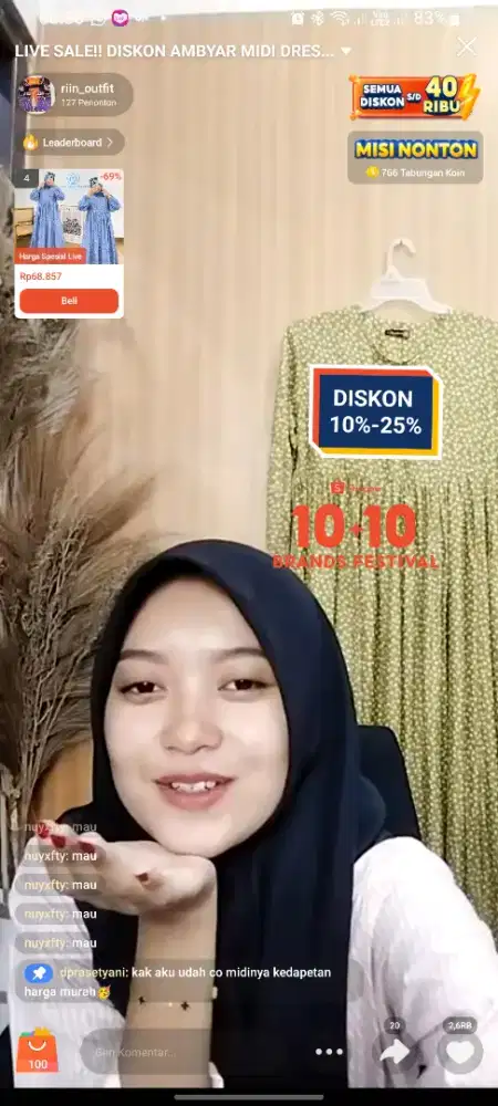 LOWONGAN KERJA HOST LIVE & CONTENT CREATOR