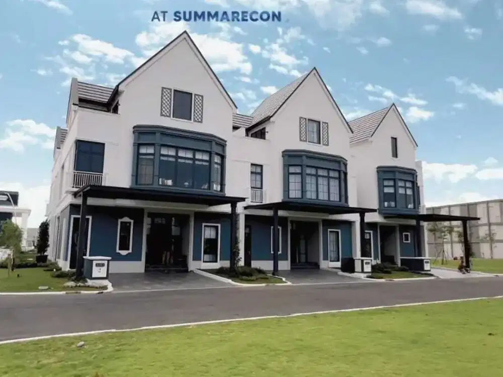 Rumah 2 lantai Cluster Louise at Summarecon Gading Serpong Mewah Keren