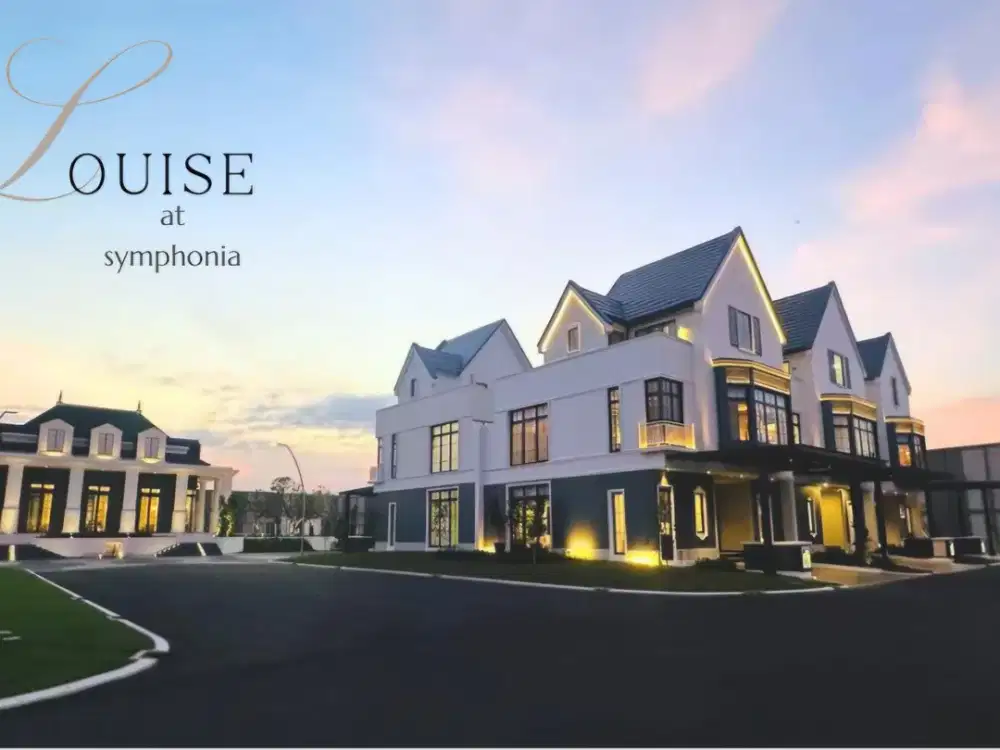 DIJUAL RUMAH DEKAT TOL DI GADING SERPONG CLUSTER LOUISE BY SUMMARECON