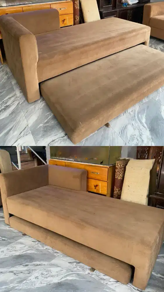 Jual sofa bed bekas baru