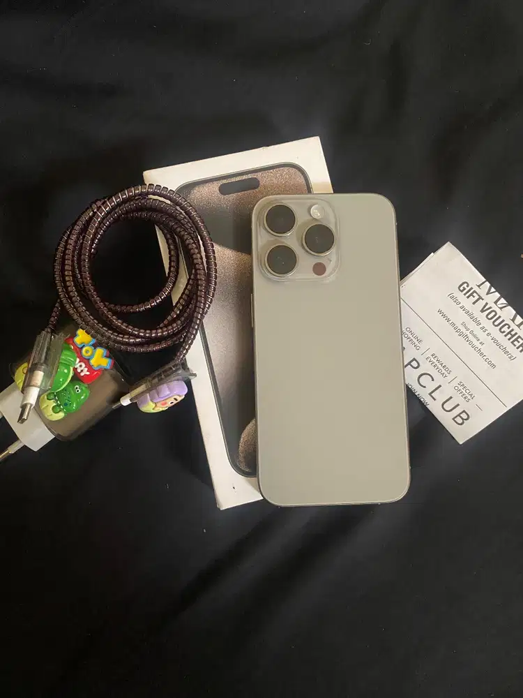 iPhone 15 Pro 128GB – Garansi Resmi Digimap + Qoala 1 Tahun