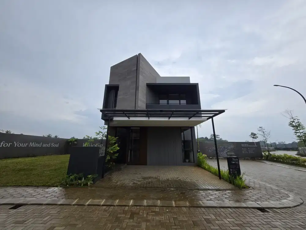 DIJUAL RUMAH 2 LANTAI DEKAT TOL DI BSD CITY MEWAH SIAP HUNI FREE DP