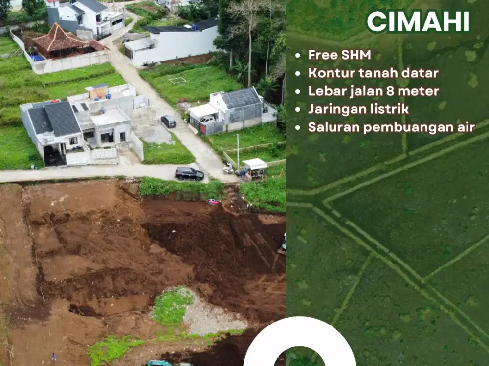 Pintu Masuk ke Lembang/Bandung! Kavling Strategis SHM Kolmas. Harga Dibawah Rata-Rata Wilayah