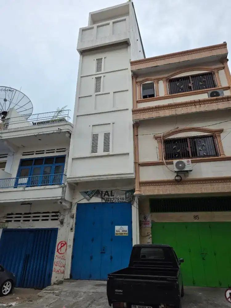 Dijual ruko jl poros banda. 3x23 4lt..lokasi strategis dkt jl irian