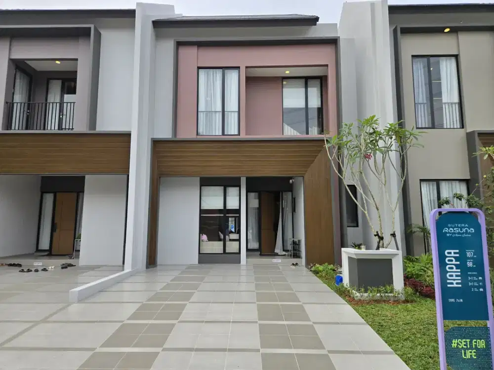 DIJUAL RUMAH 2 LANTAI DI TANGERANG ALAM SUTRA MEWAH ELEGAN STRATEGIS