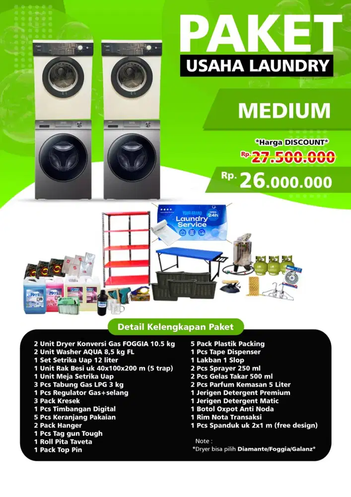 Perlengkapan Usaha Laundry