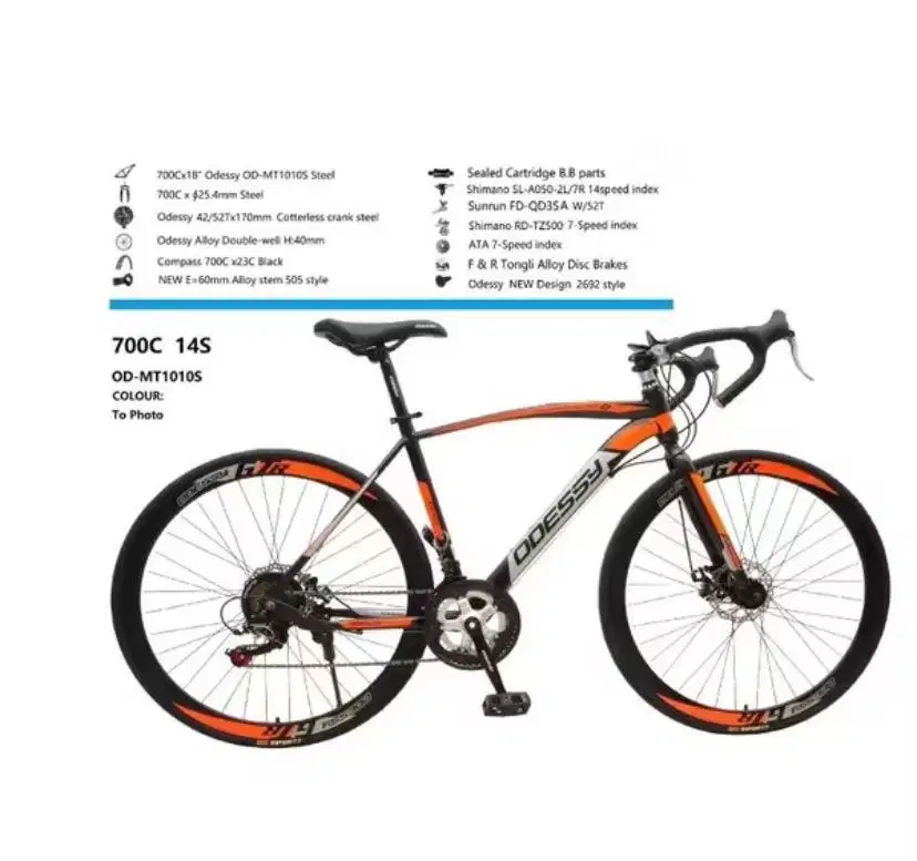 Sepeda odessy 700c 14S