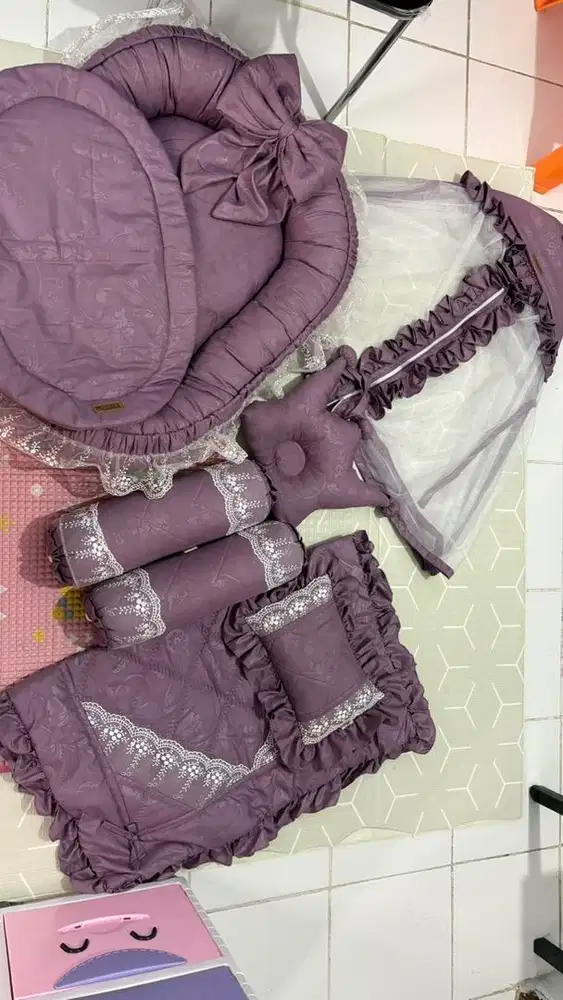 Kasur bayi plus kelambu