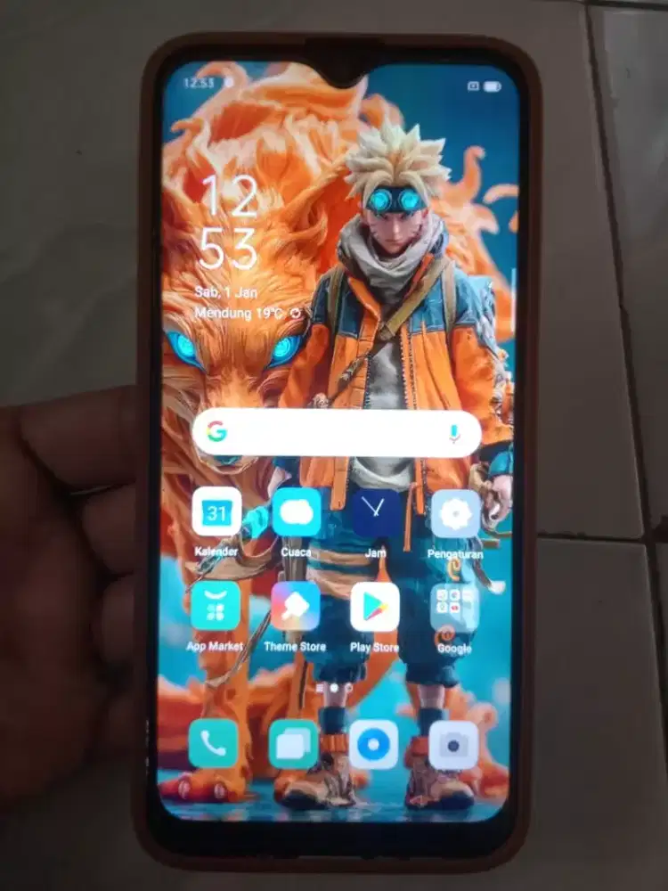 Hp oppo F9 ram 4/64 normal