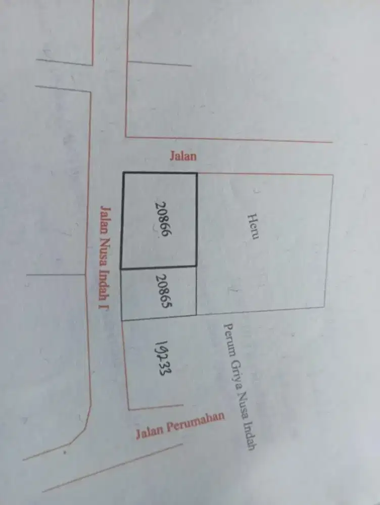 Dijual Tanah Hook siap Bangun murah di Sendangmulyo Nusa Indah