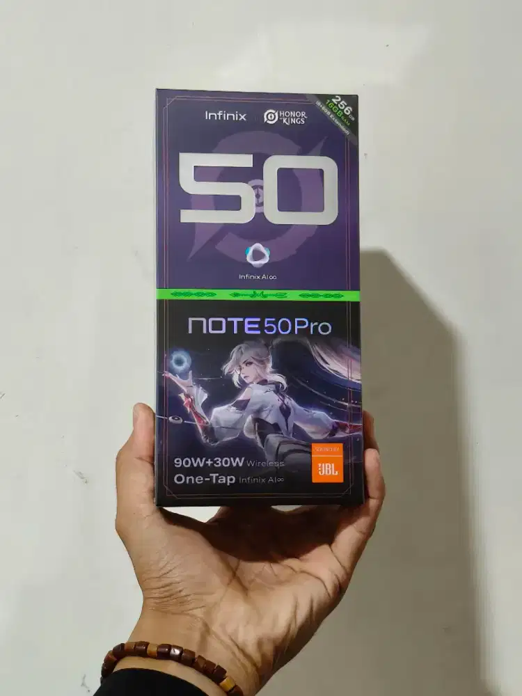 INFINIX NOTE 50 PRO 16GB/256GB |BARANG BARU BERGARANSI RESMI