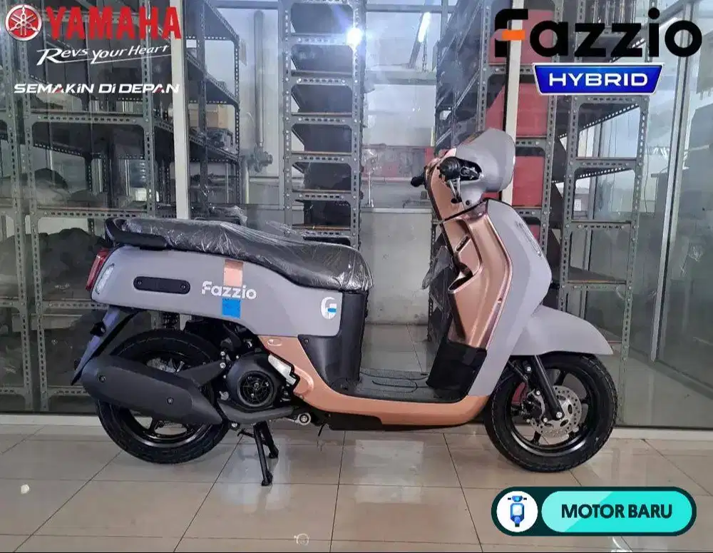 [ Motor Baru ] Fazzio hybrid tipe kunci biasa series