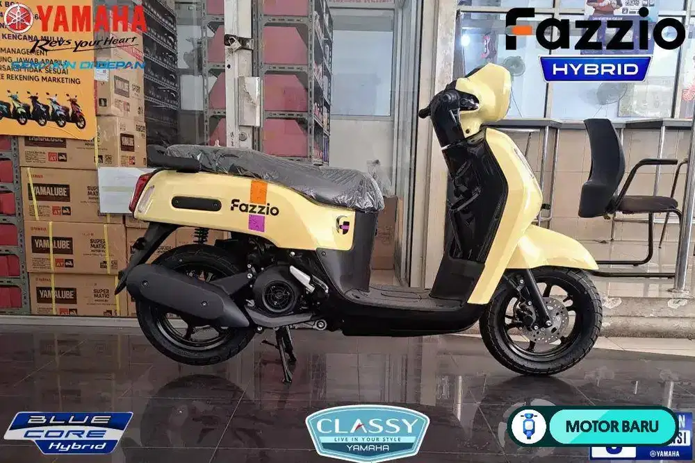 [ Motor Baru ] Fazzio hybrid tipe kunci biasa series
