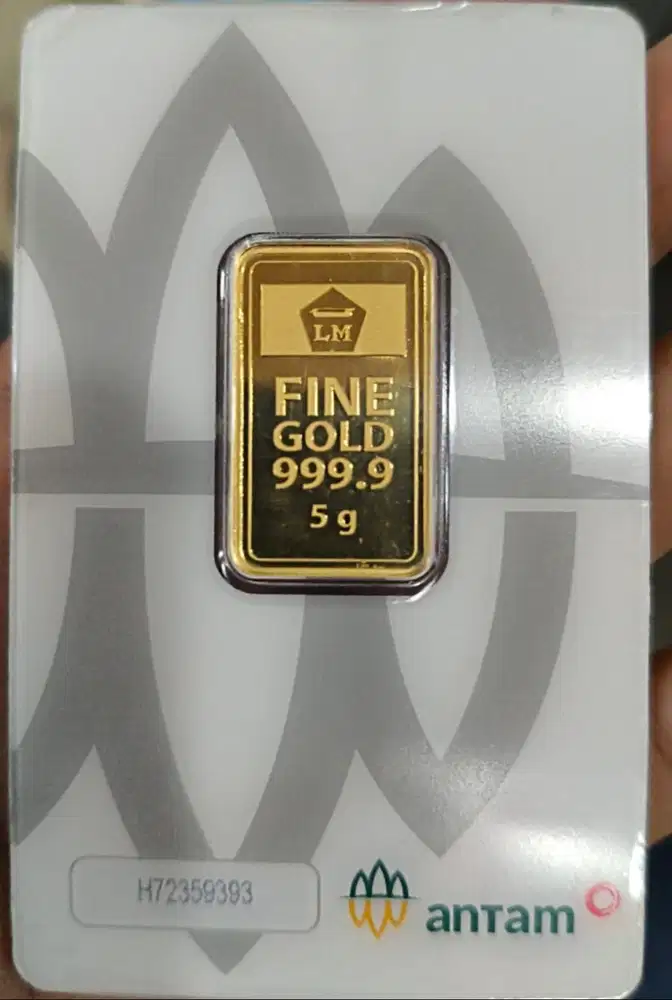 Jual LM Antam 5gram 5gr 1 keping
