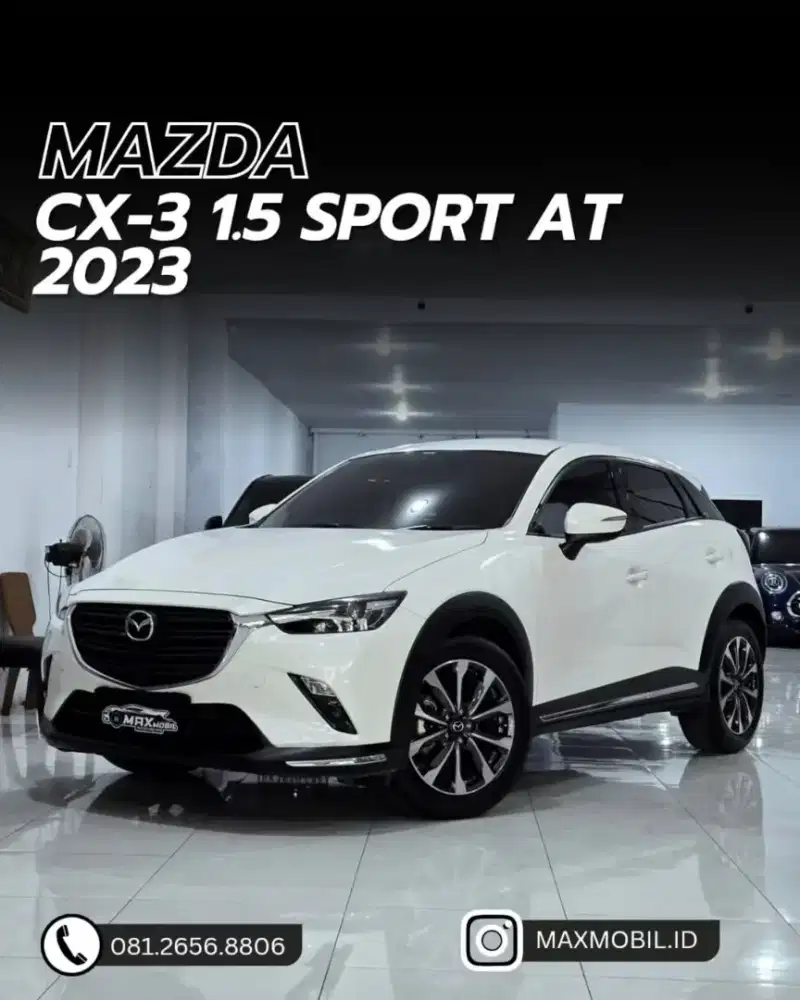 [ODO 16RB‼️] MAZDA CX-3 1.5 SPORT AT 2023 pemakaian 2024 CX3
